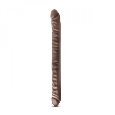 Dr. Skin - Realistic Double Dildo 18'' - Chocolate
